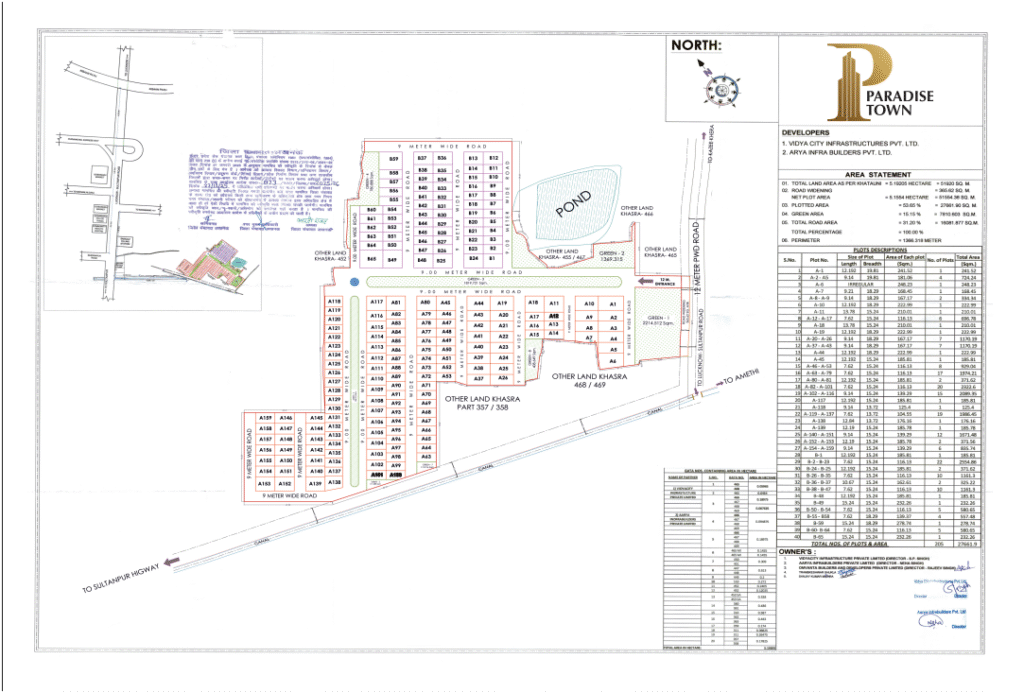 paradise town map